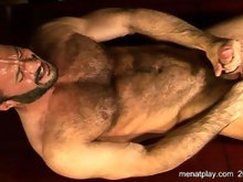 Hairy gay hunk Wilfried Knight solo clips